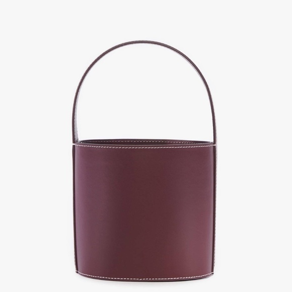 Staud Handbags - Staud Bissett Bucket Bag in Bordeaux